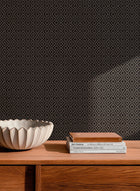 D00245 Mimbre Black Raffias Eco Wallpaper by Coordonné
