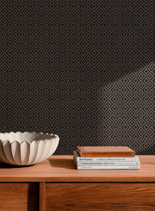 D00245 Mimbre Black Raffias Eco Wallpaper by Coordonné