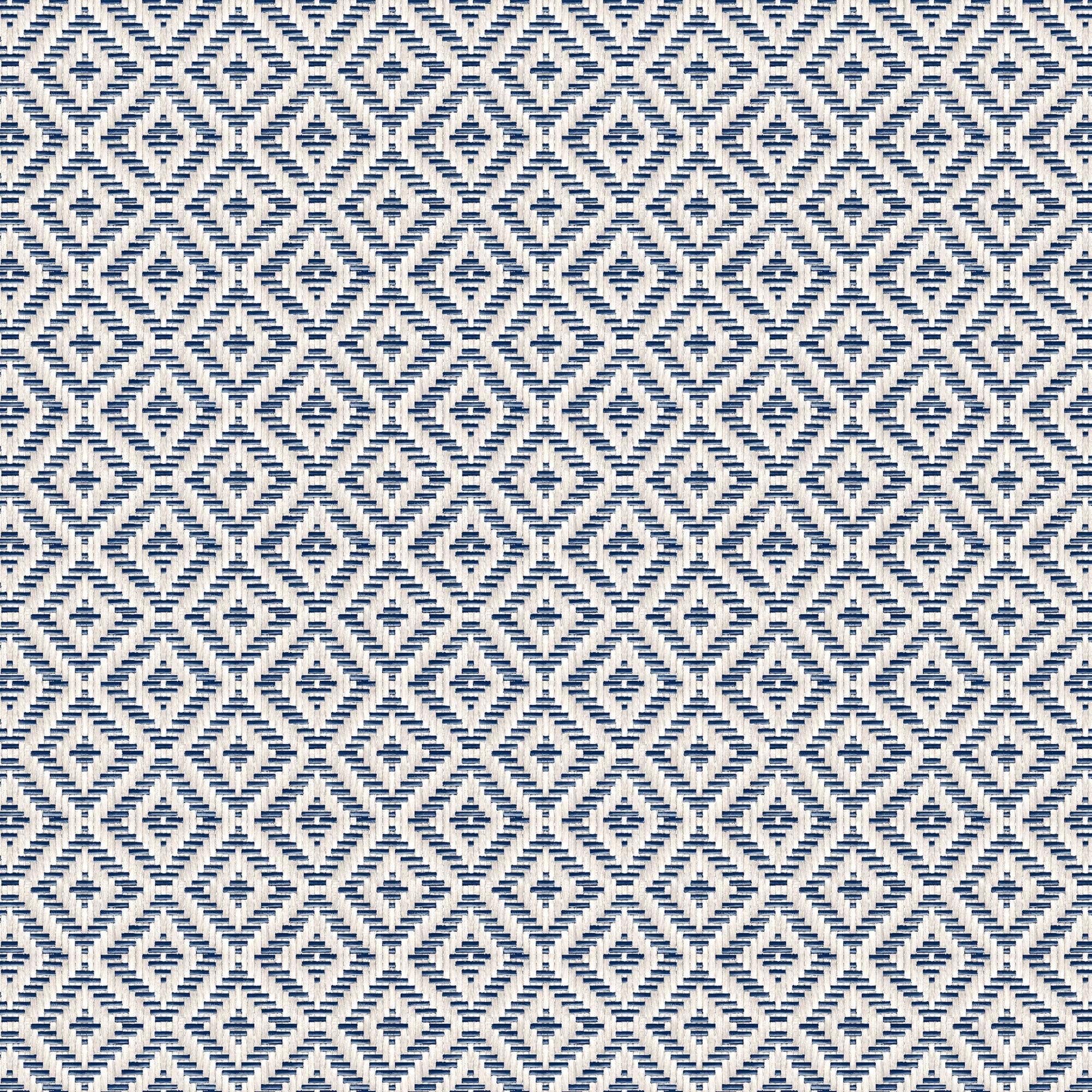 Mimbre Blue/Navy Raffias Eco Wallpaper by Coordonné
