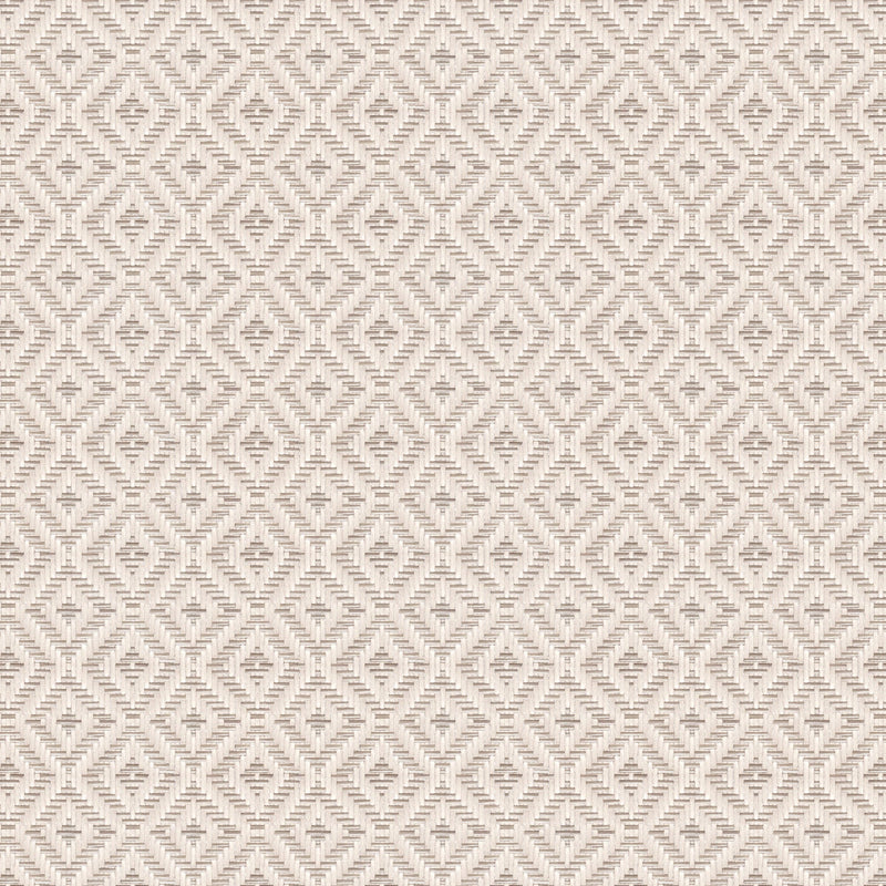 Mimbre White/Grey Raffias Eco Wallpaper by Coordonné