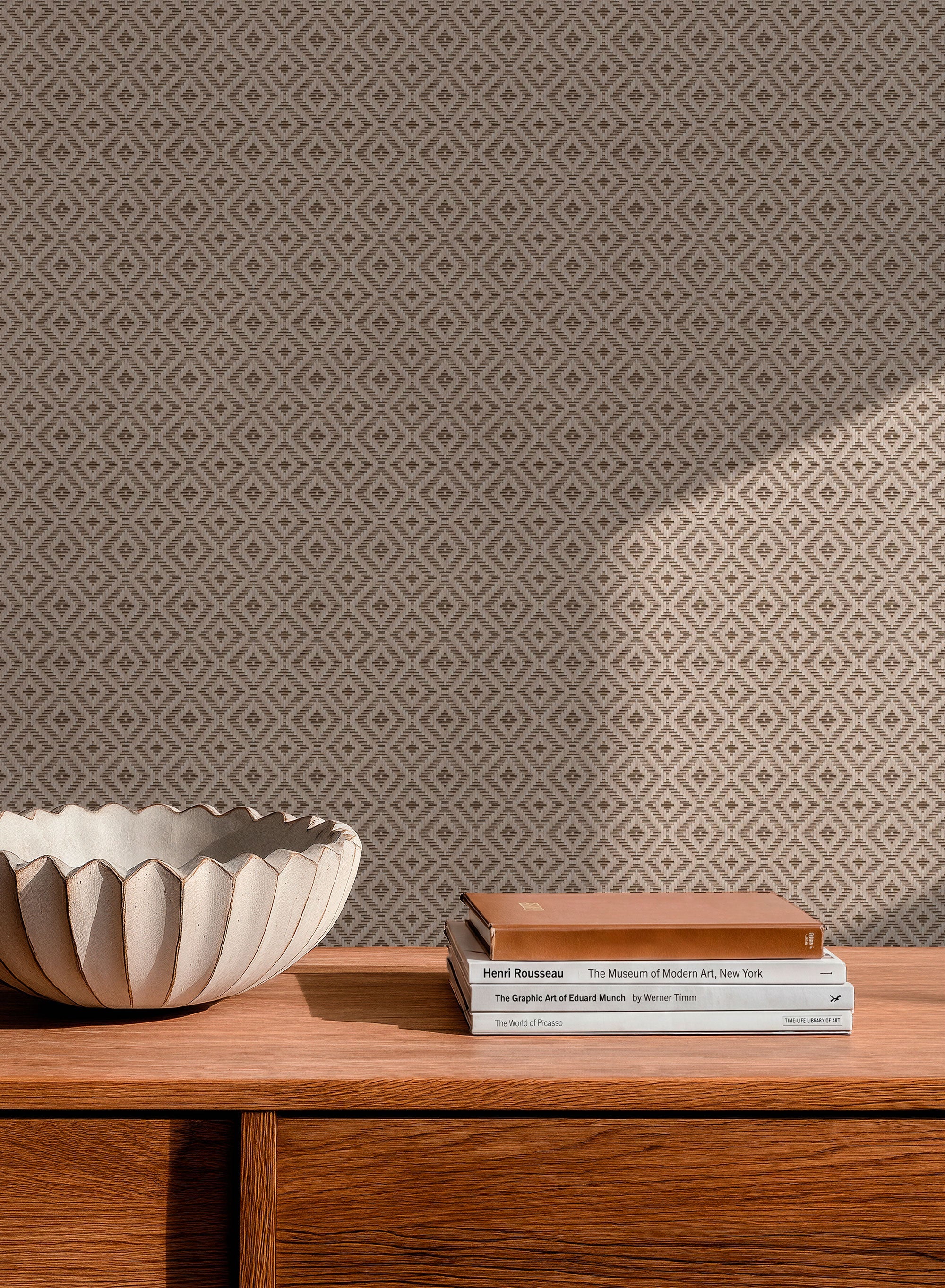 Mimbre Beige/Nude 2 Raffias Eco Wallpaper by Coordonné