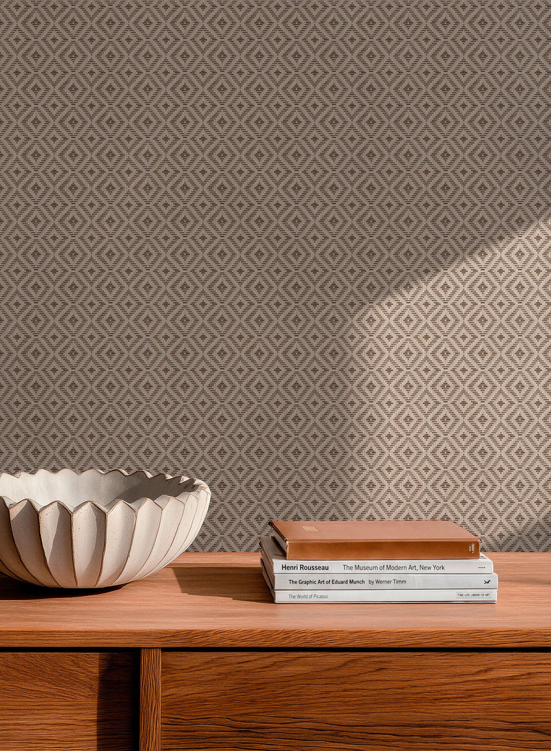 Mimbre Beige/Nude 2 Raffias Eco Wallpaper by Coordonné