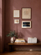 D00254 Espiguilla Red/Wine Raffias Eco Wallpaper by Coordonné