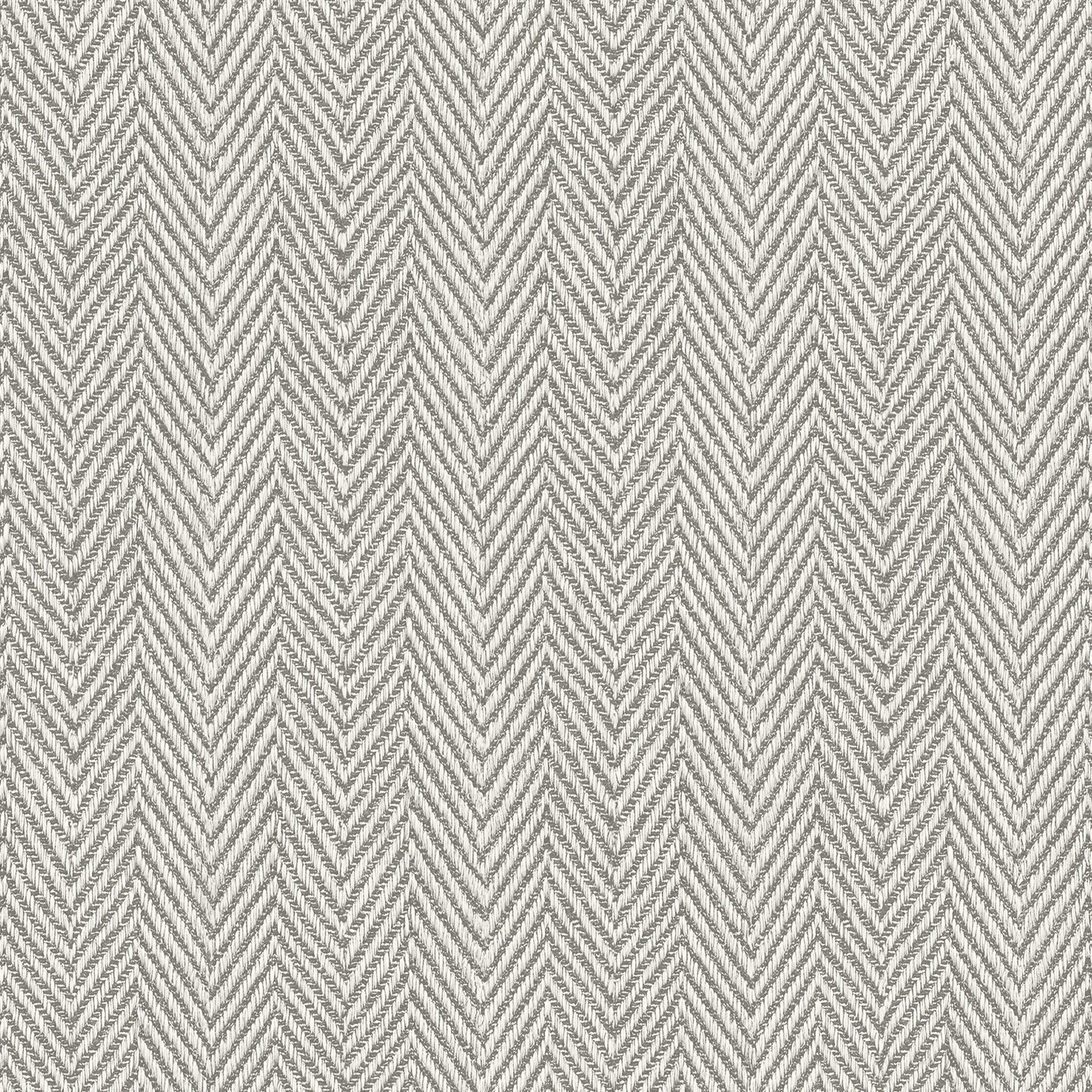 Espiguilla White/Grey Raffias Eco Wallpaper by Coordonné
