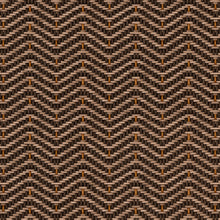 Zigzagueo Brown Raffias Eco Wallpaper by Coordonné