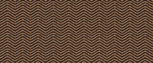 D00260 Zigzagueo Brown Raffias Eco Wallpaper by Coordonné