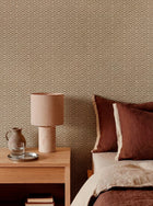 D00261 Zigzagueo Beige/Nude Raffias Eco Wallpaper by Coordonné