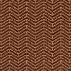 Zigzagueo Brown 2 Raffias Eco Wallpaper by Coordonné
