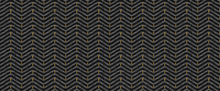 D00266 Zigzagueo Black 2 Raffias Eco Wallpaper by Coordonné