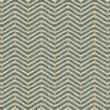Zigzagueo Green Raffias Eco Wallpaper by Coordonné