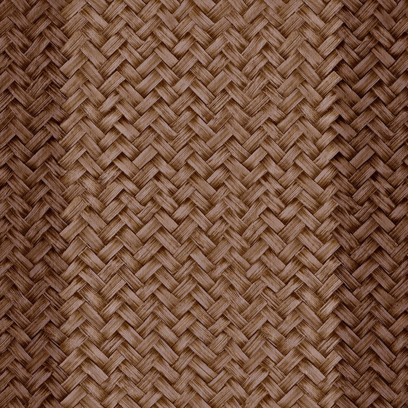 Palmeral Brown Raffias Eco Wallpaper by Coordonné