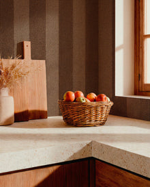 D00270 Palmeral Brown Raffias Eco Wallpaper by Coordonné