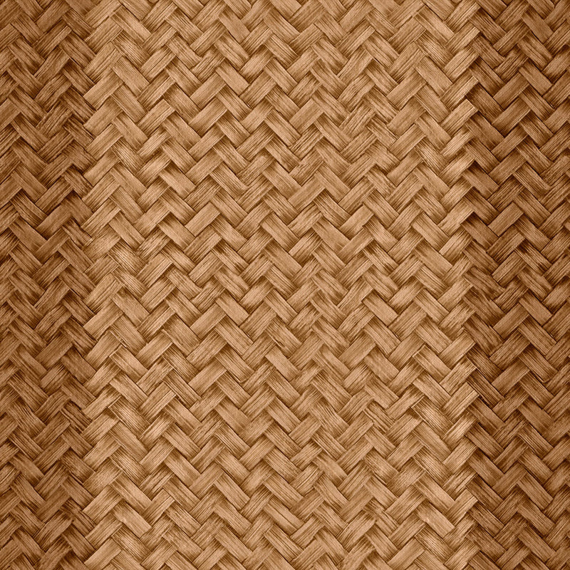 Palmeral Brown 2 Raffias Eco Wallpaper by Coordonné