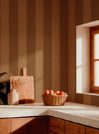 D00272 Palmeral Brown 2 Raffias Eco Wallpaper by Coordonné