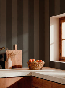 D00275 Palmeral Black Raffias Eco Wallpaper by Coordonné