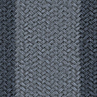 Palmeral Blue/Navy Raffias Eco Wallpaper by Coordonné