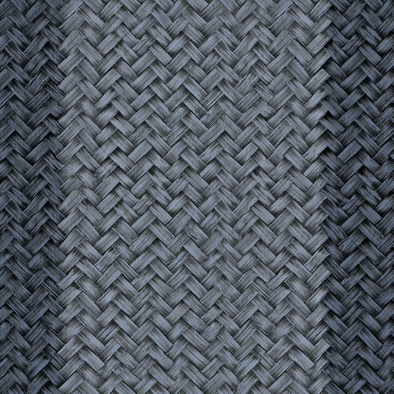 Palmeral Blue/Navy Raffias Eco Wallpaper by Coordonné