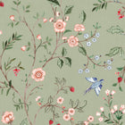 Bucolic Mint BB Kids Wallpaper by Coordonné