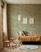 Bucolic Mint BB Kids Wallpaper by Coordonné