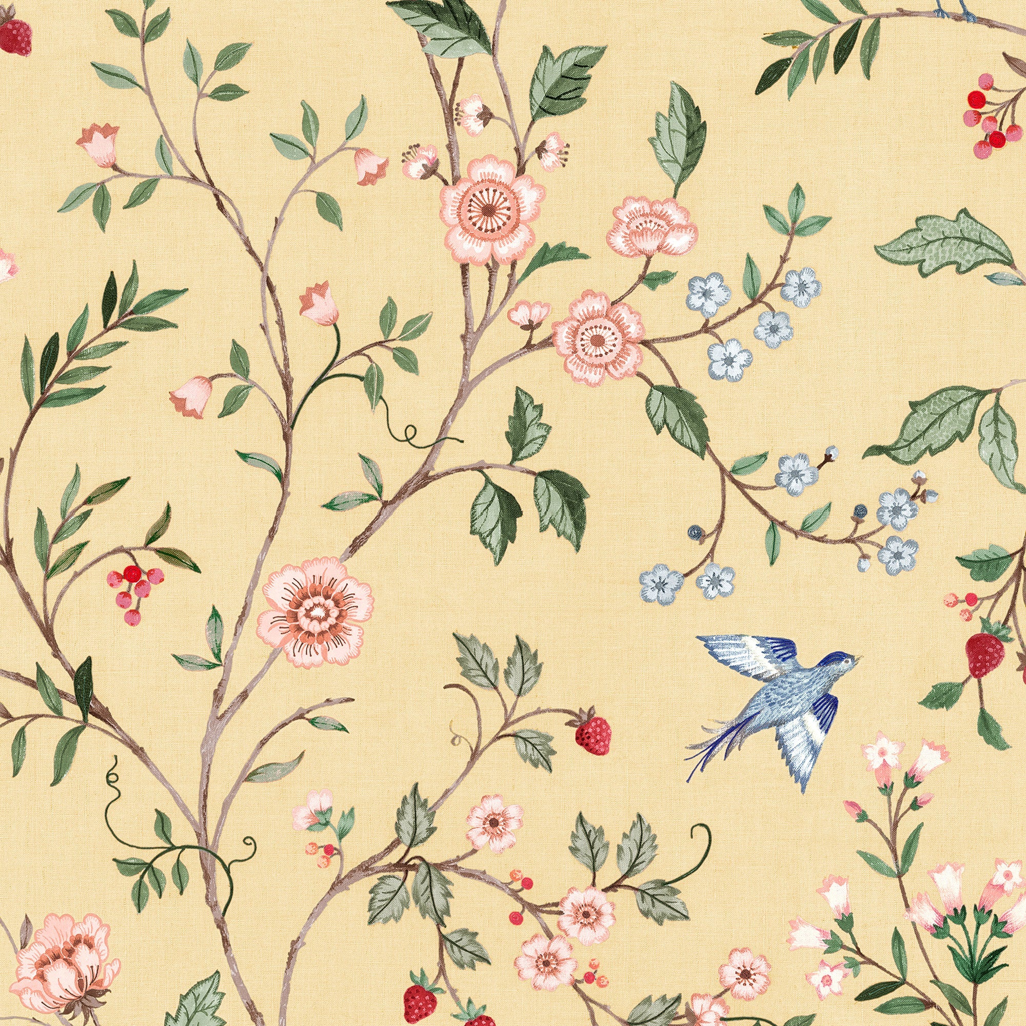 Bucolic Buttercream BB Kids Wallpaper by Coordonné