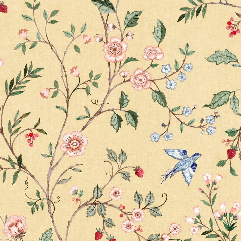 Bucolic Buttercream BB Kids Wallpaper by Coordonné