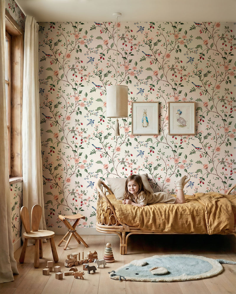 Bucolic Natural BB Kids Wallpaper by Coordonné