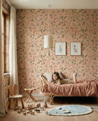 Bucolic Peach BB Kids Wallpaper by Coordonné