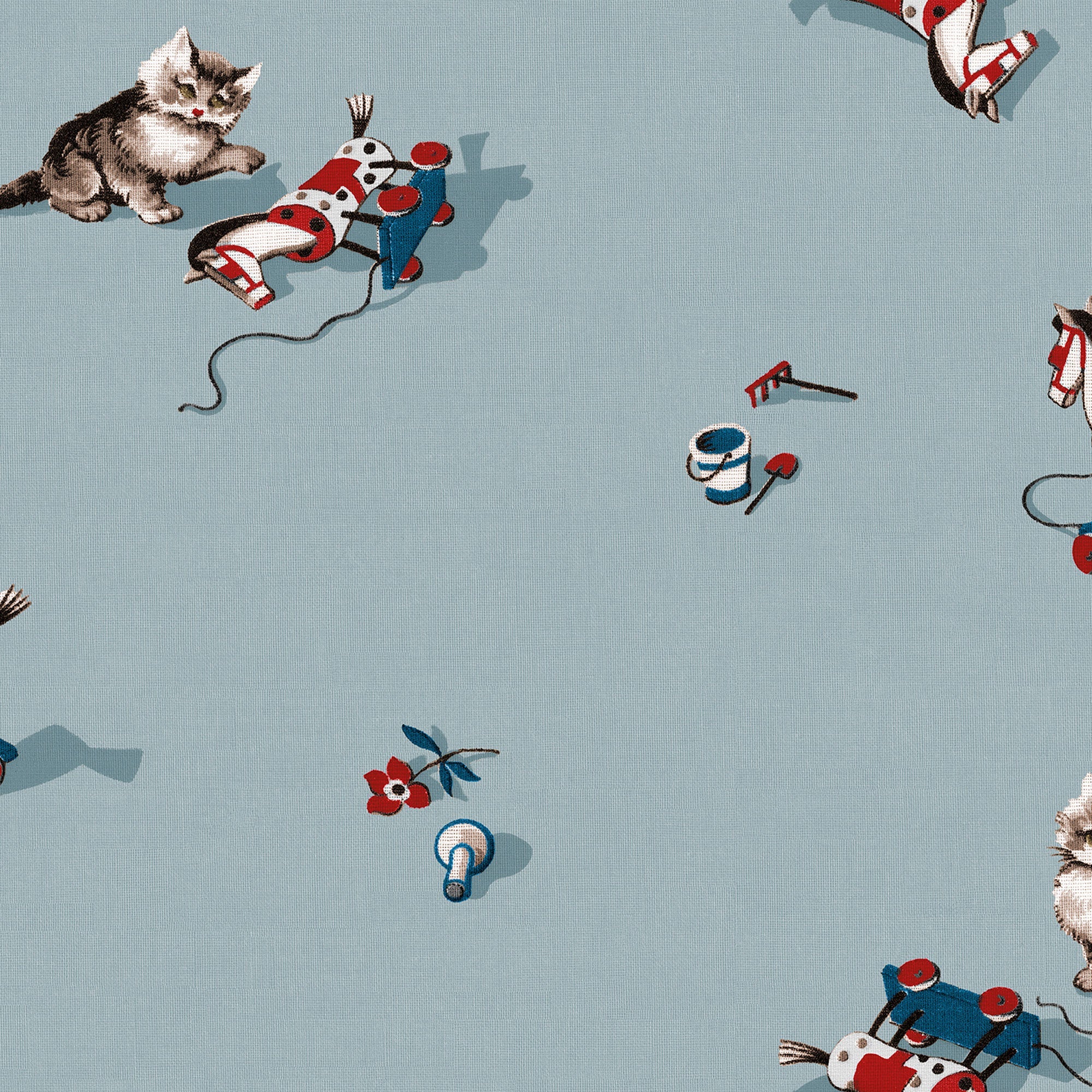 Kittens Sky BB Kids Wallpaper by Coordonné
