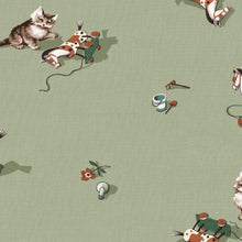 Kittens Mint BB Kids Wallpaper by Coordonné