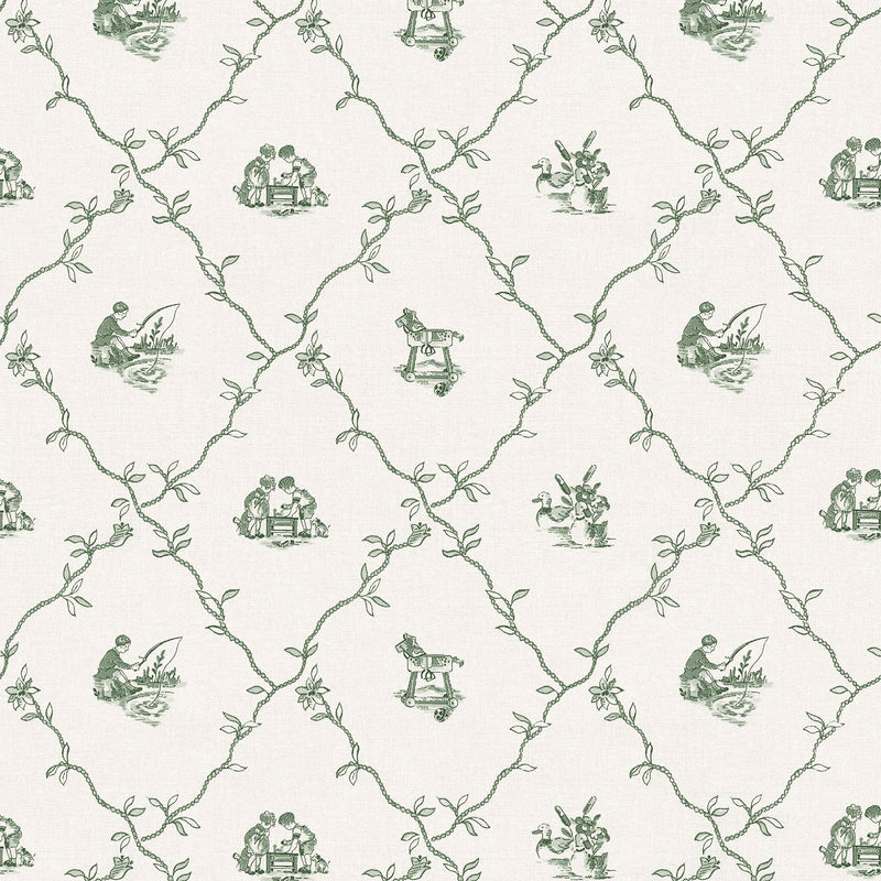 Scenes Emerald BB Kids Wallpaper by Coordonné