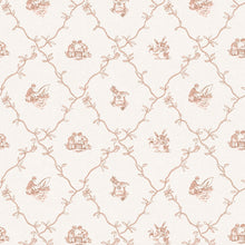 Scenes Peach BB Kids Wallpaper by Coordonné