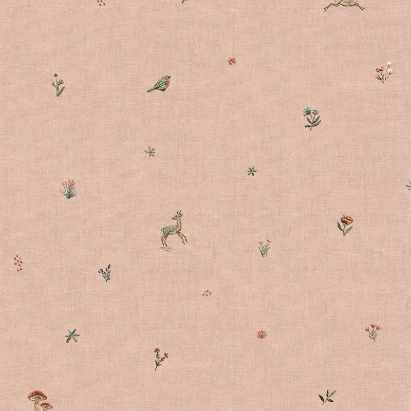 Bambis Peach BB Kids Wallpaper by Coordonné