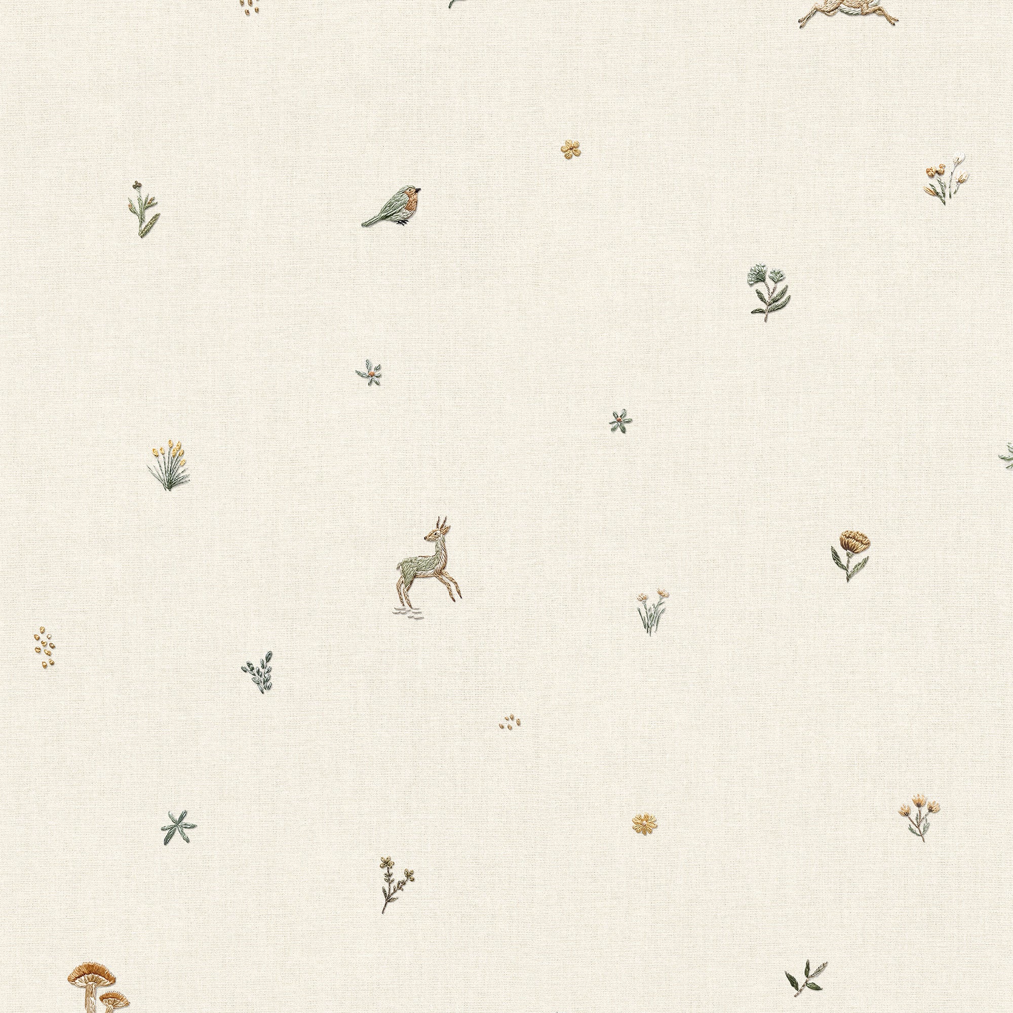 Bambis Natural BB Kids Wallpaper by Coordonné