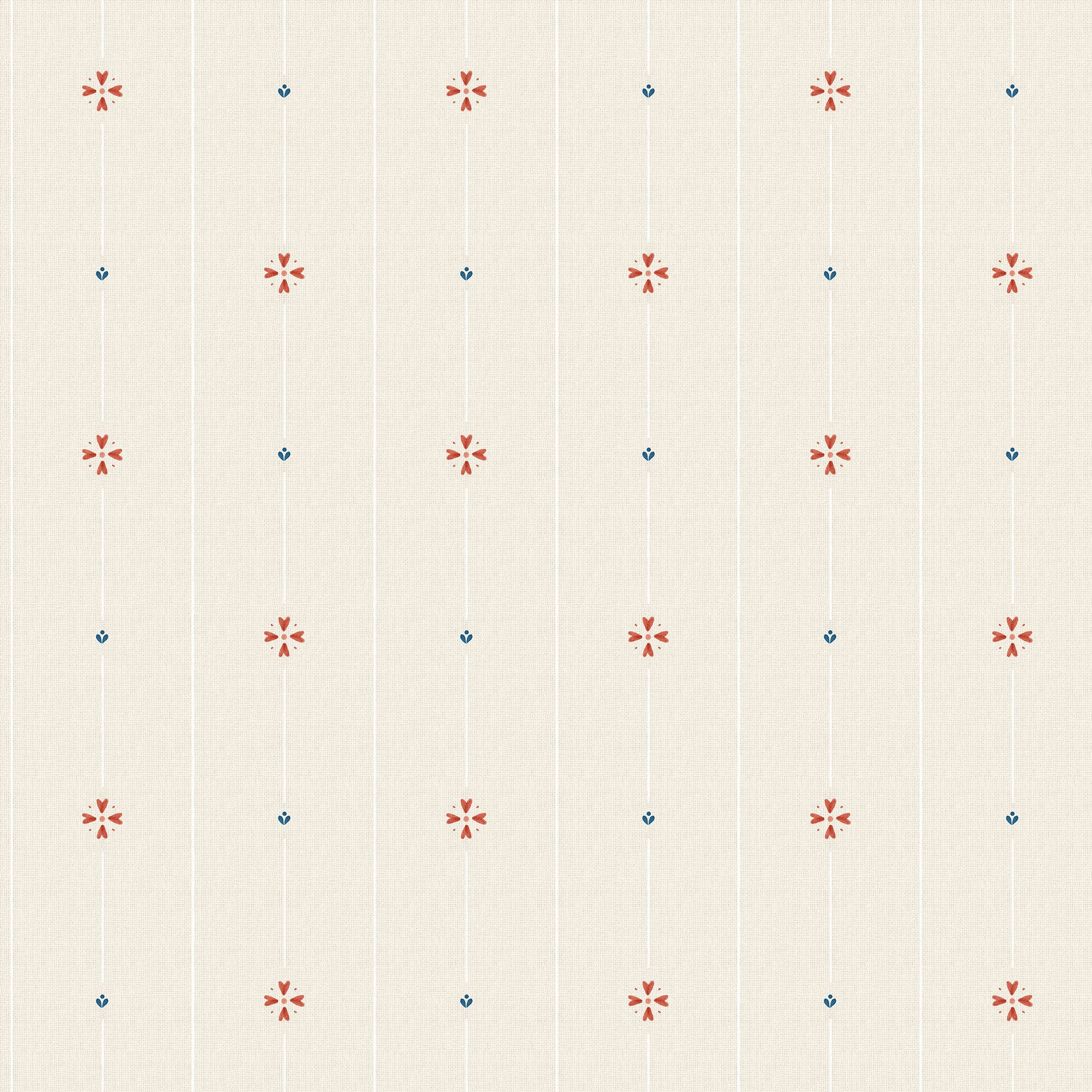 Blouse Cherry BB Kids Wallpaper by Coordonné
