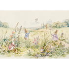 Bunnies Mint BB Kids Mural by Coordonné (400x280cm)