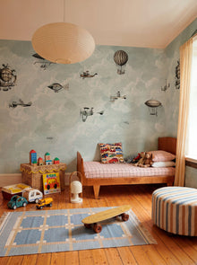Race Indigo BB Kids Mural by Coordonné (400x280cm)