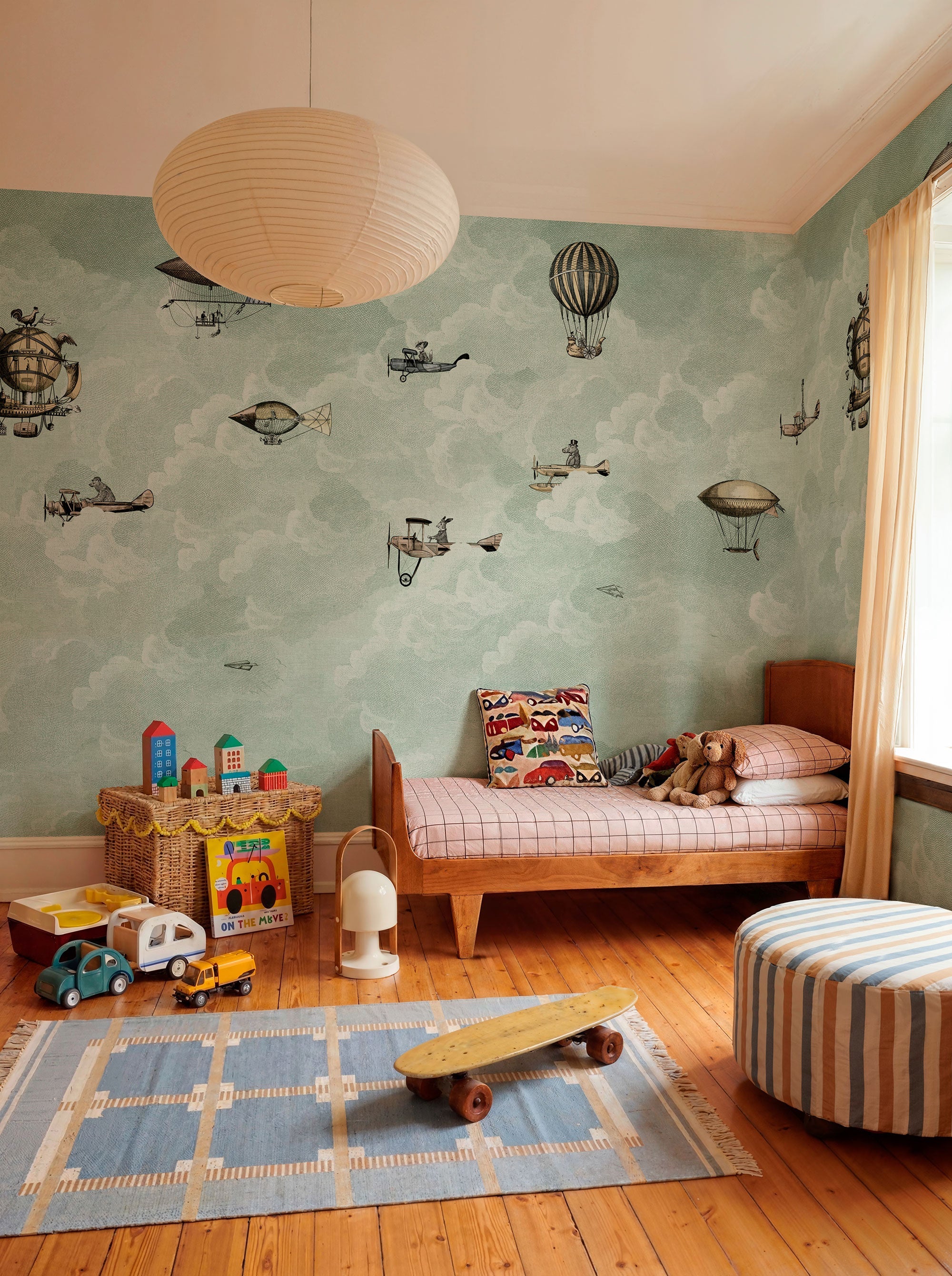 Race Mint BB Kids Mural by Coordonné (400x280cm)