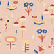 Lush Peach BB Kids Wallpaper by Coordonné