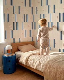PlayBlocks Indigo BB Kids Wallpaper by Coordonné