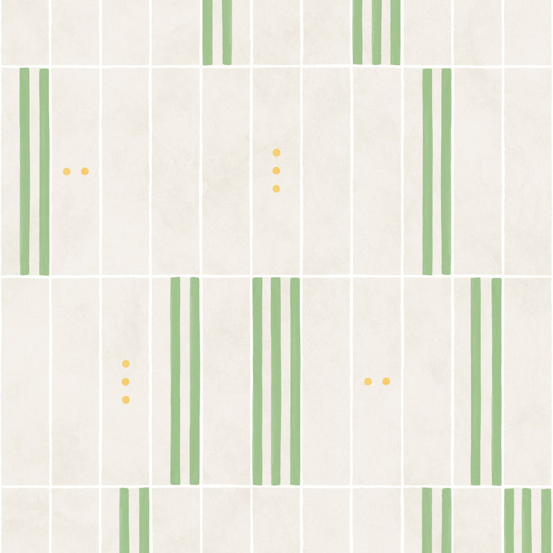 PlayBlocks Mint BB Kids Wallpaper by Coordonné