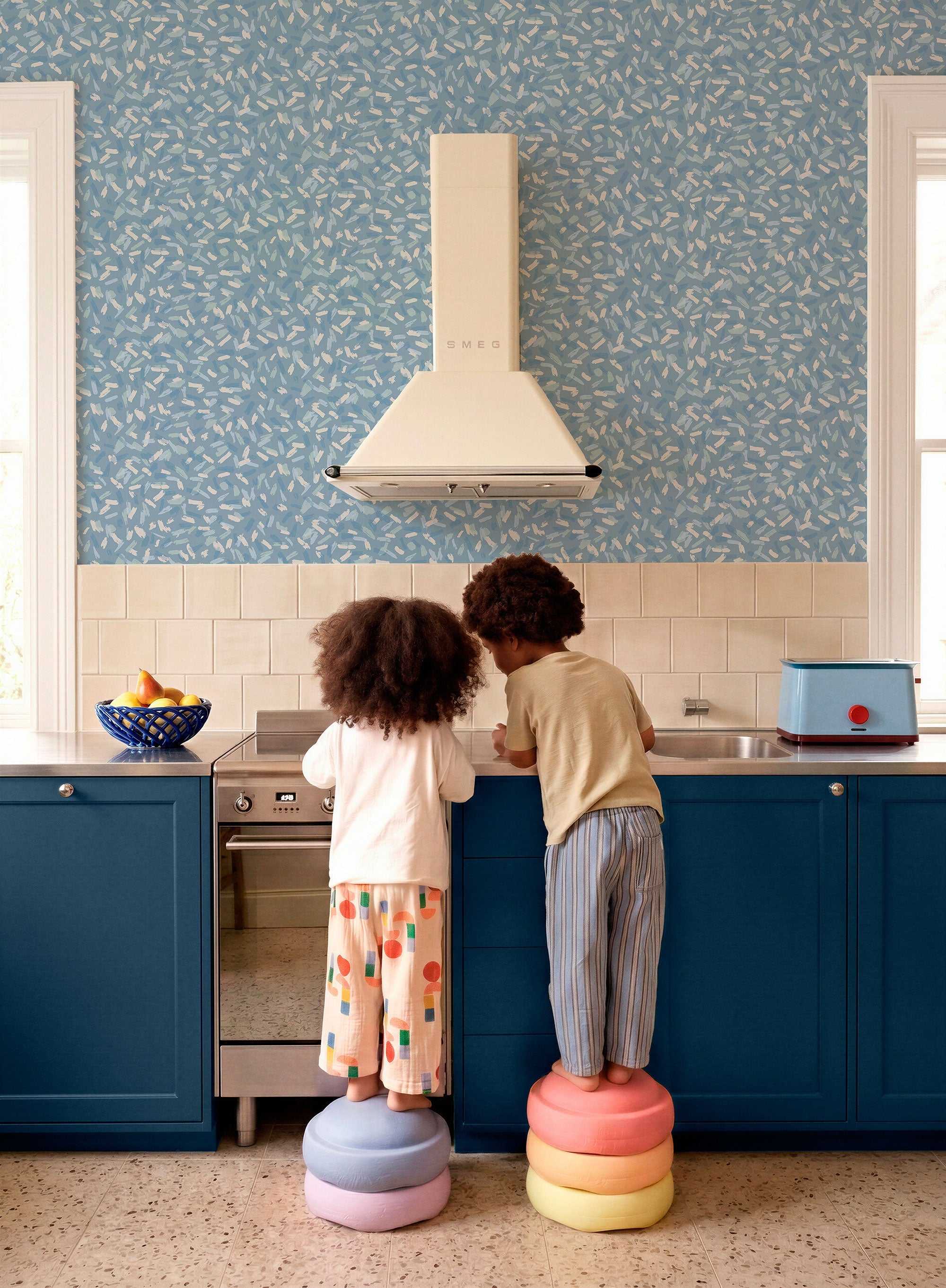 Gummies Indigo BB Kids Wallpaper by Coordonné
