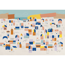 Hometown Peach BB Kids Mural by Coordonné (400x280cm)