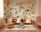 Hometown Lilac BB Kids Mural by Coordonné (400x280cm)