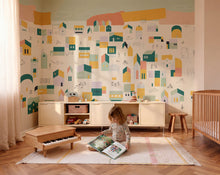 Hometown Lilac BB Kids Mural by Coordonné (400x280cm)