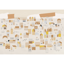 Hometown Natural BB Kids Mural by Coordonné (400x280cm)