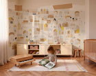 Hometown Natural BB Kids Mural by Coordonné (400x280cm)