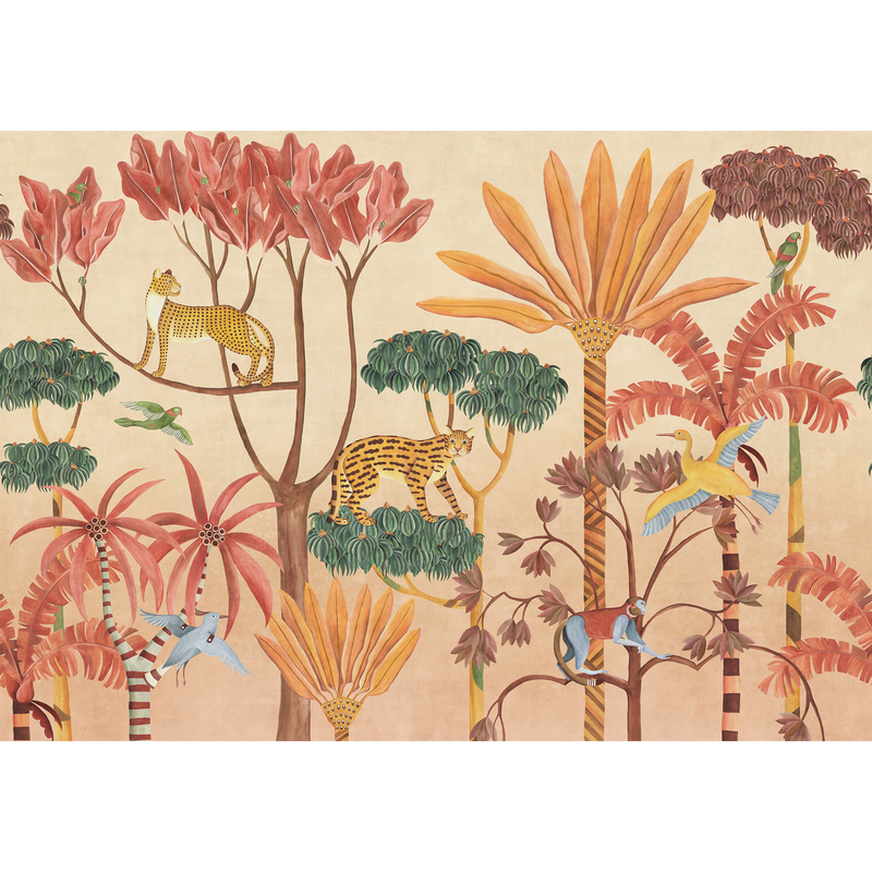 WildWood Peach BB Kids Mural by Coordonné (400x280cm)