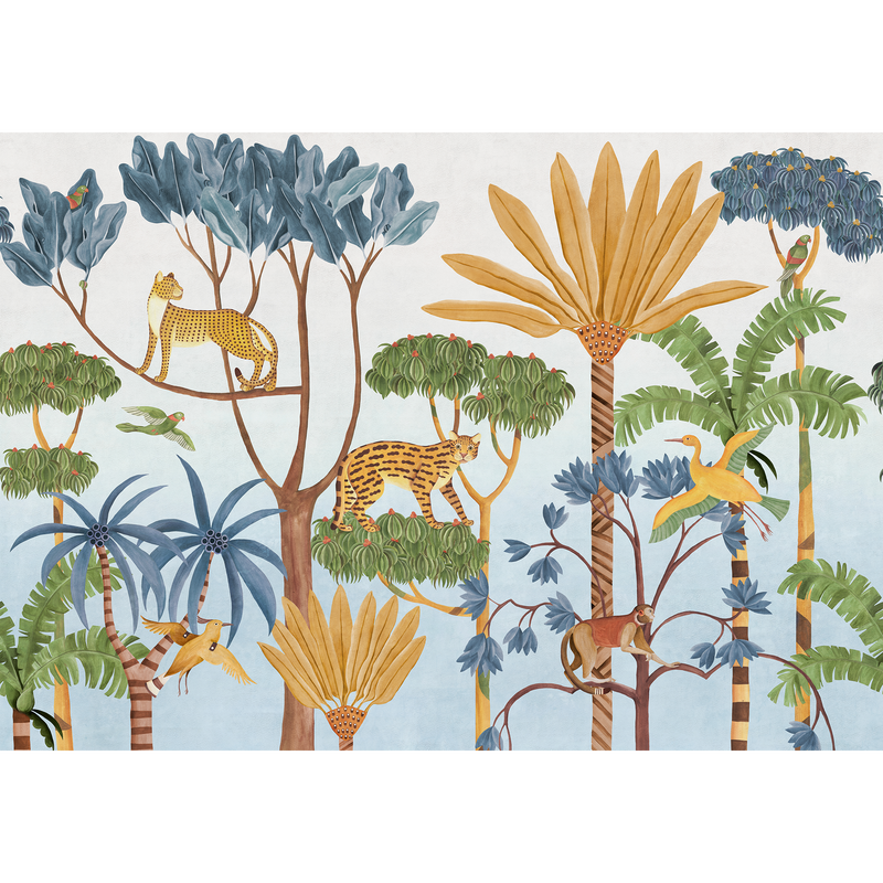 WildWood Indigo BB Kids Mural by Coordonné (400x280cm)