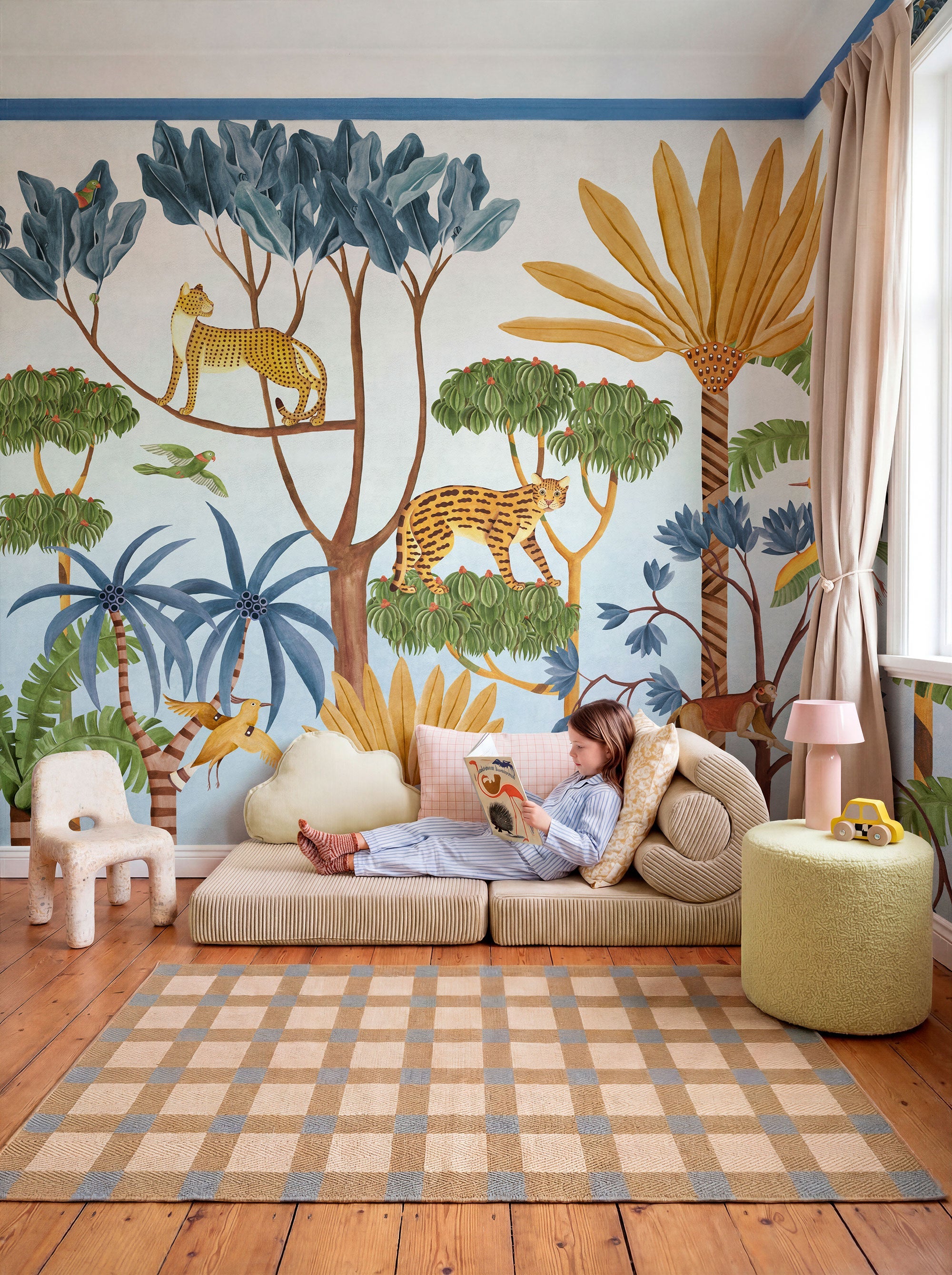 WildWood Indigo BB Kids Mural by Coordonné (400x280cm)