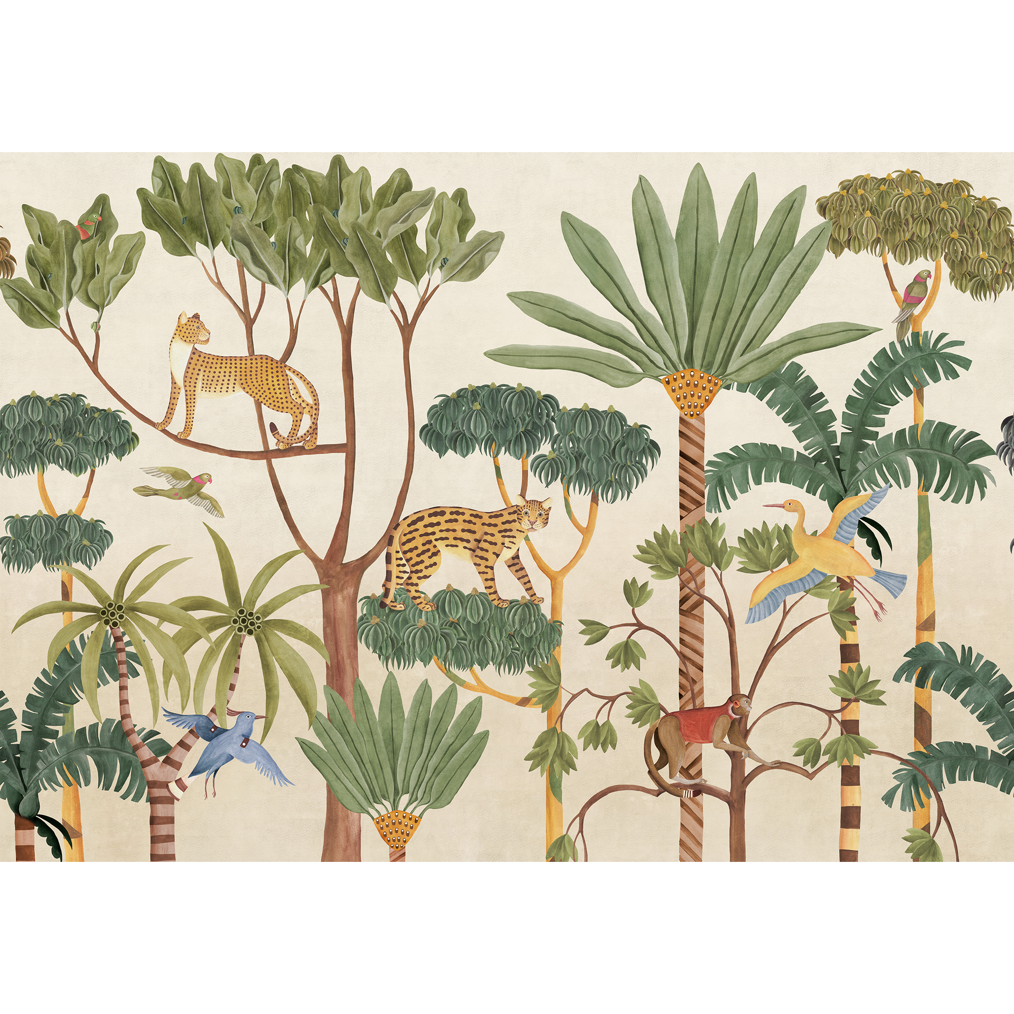 WildWood Emerald BB Kids Mural by Coordonné (400x280cm)